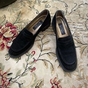 Vintage Black Stuart Weitzman Chunky Loafers